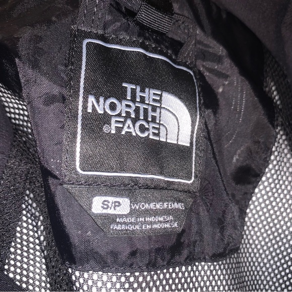The North Face Black White Shell Jacket Hooded S - Picture 3 of 14